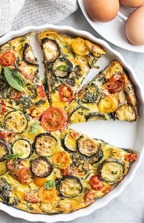 Make sure to comment down. Crustless Garden Vegetable Quiche (gluten free + dairy ...