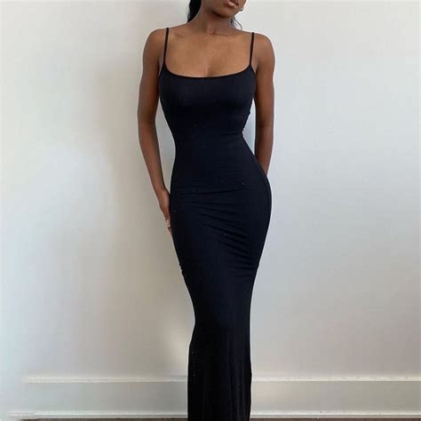 Brandnew Maxi Slim Fit Dress Skims Dupe Womens Fashion Dresses