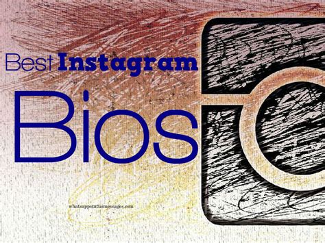 Do you know, whatsapp got so popular in a short time that facebook had much threat from it. Instagram Bios: Best Cool,Funny,Cute And Creative Bios ...