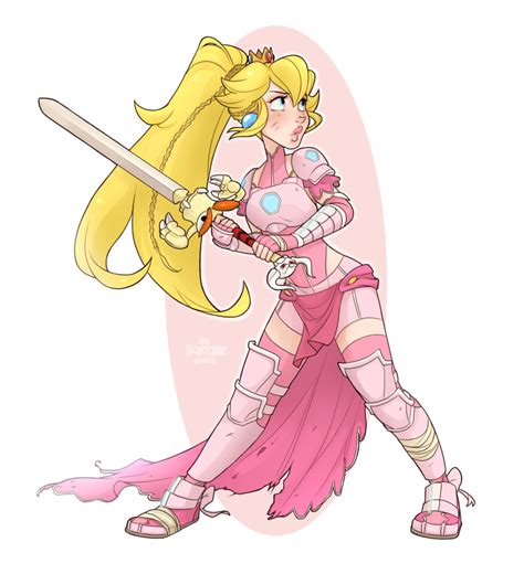 Princess Peach Fan Art Anime
