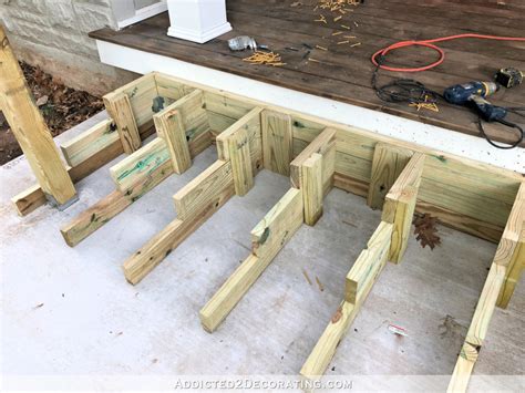 Deck Stair Premade Runners How To Build A Decking Step Youtube