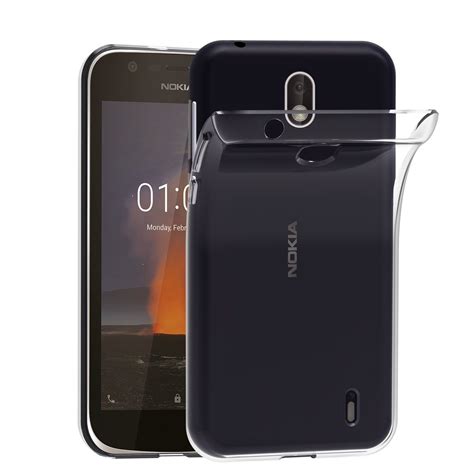 Transparent Case For Nokia 1 Coer Soft Tpu Silicone Gel Clear Back Bag