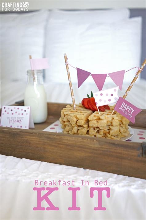 Breakfast In Bed Mothers Day Kit