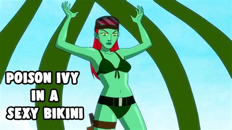 Poison Ivy In A Sexy Bikini Harley Quinn 1x08 Youtube