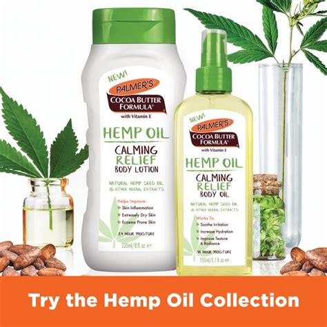 Palmers Hemp Seed Calming Relief Body Oil For Skin