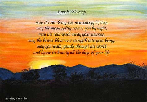 Apache Blessing Sunrise Painting By Linda Feinberg
