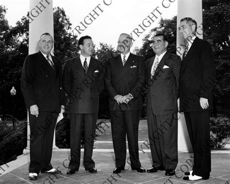Check spelling or type a new query. President Truman stands with members of his Cabinet and ...
