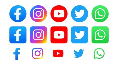 Share More Than 87 Facebook Instagram Twitter Youtube Logo Ceg Edu Vn