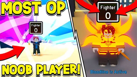 The Most Op Noob In Anime Fighting Simulator History Roblox 1 Youtube