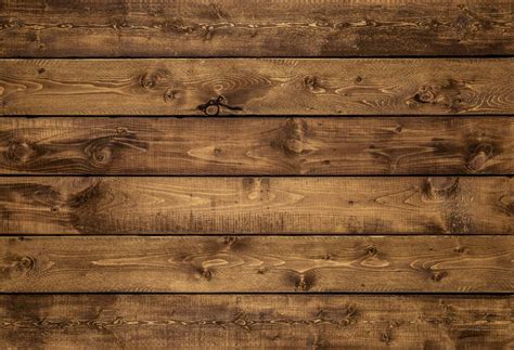 Medium Brown Wood Texture Background Viewed From Above The Wooden Planks Are Stacked