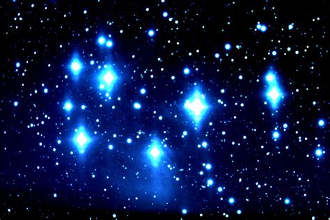 The Pleiades In The Heavens Gaze Upon Contemplate The Stars Beautiful