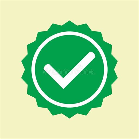 Approved Icon Profile Verification Accept Badge Quality Icon Check