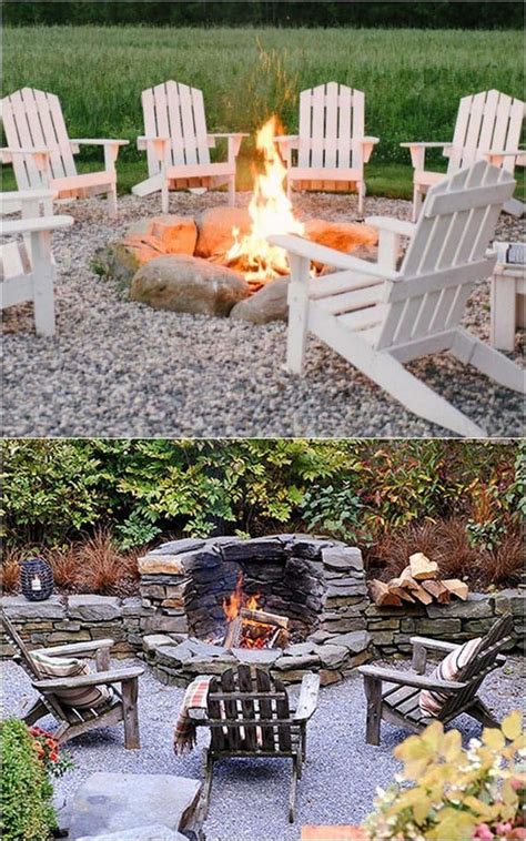 20 Diy Outdoor Fire Pit Ideas Homyhomee