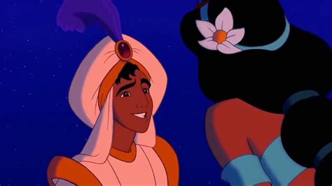 aladdin and jasmine first kiss hd youtube youtube