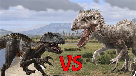 Indoraptor Vs Indominus Rex Spore Youtube