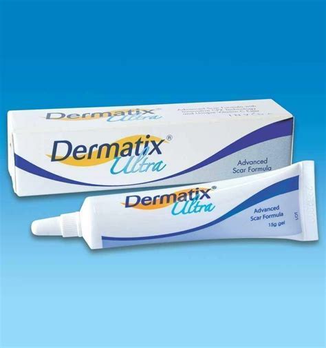 Dermatix advance is a new advanced scar formula that is clinically proven to lighten, soften, and flatten scars. Dermatix Ultra 15G - Advanced Scar Gel Reduction Treatment ...