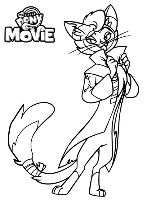 Horror movies printable coloring pages. My Little Pony The Movie coloring pages to download and ...