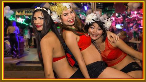 Pattaya Nightlife Soi Sexy Thai Girls In Agogo Bars Youtube