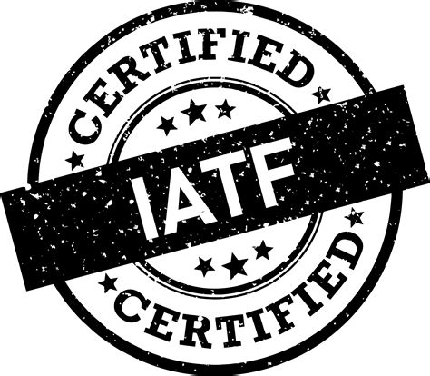 Any other use of the iatf logo, separately or not, is prohibited BANQUE IMAGES_logos_certification_shutterstock_660846847 ...