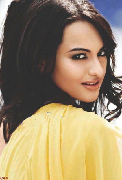 Indian Model Sonakshi Sinha Photos In Yellow Dress Sonakshi Sinha