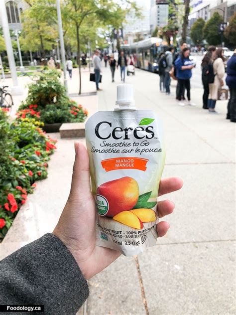 Ceres Organic Juices Ready To Go Organic Fruit Smoothies Review