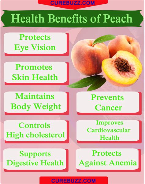 8 Health Benefits Of Peach Curebuzz