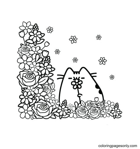 Pusheen Cat Coloring Pages - Pusheen Coloring Pages - Coloring Pages