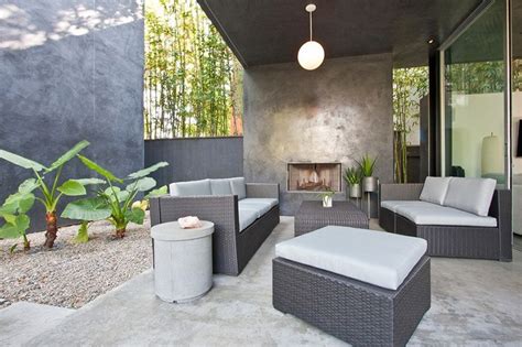 20 Concrete Fireplace Designs Highlighted In Well Designed Living Rooms