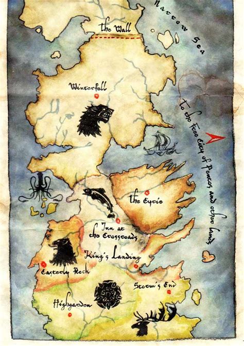 The Houses ‘game Thrones Infographic Hbos Game Of Thrones Has