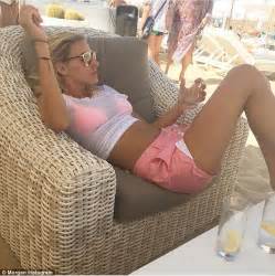Morgan Stewart Lives It Up In St Tropez With Fiance