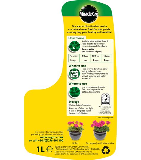 You can apply this fertiliser. Miracle Gro Pour & Feed Ready to Use Plant Food 1 Litre ...