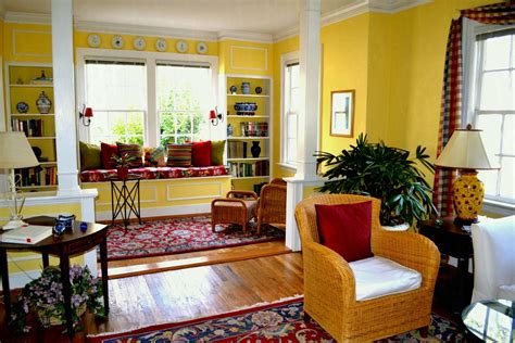 Yellow Modern Living Room Ideas Yellow Walls Liven Up This