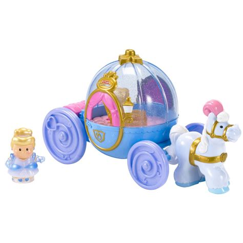 Nwt coach disney princess bell floral handbag/wallet/pouch various coach 3706 shoulder bag signature disney collaboration pvctop rated seller. Little People Disney Princess Cinderella's Coach - Best ...