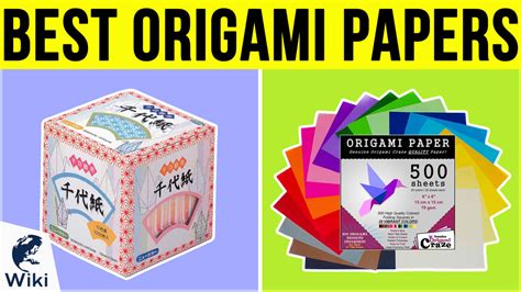 Top 10 Origami Papers Of 2019 Video Review
