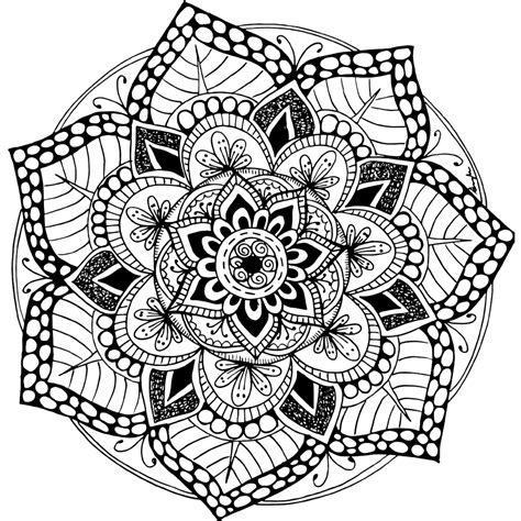 The mandalas are intricate, and the lots of fun zombie related pages to color. 23 Mandala Coloring Pages Advanced Level Download ...