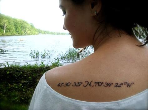 Find tattoo road (n 40° 7' 11.1792, w 112° 25' 25.7448) on a map. Pin by Kelsey Reifenberger on Ink | Coordinates tattoo ...