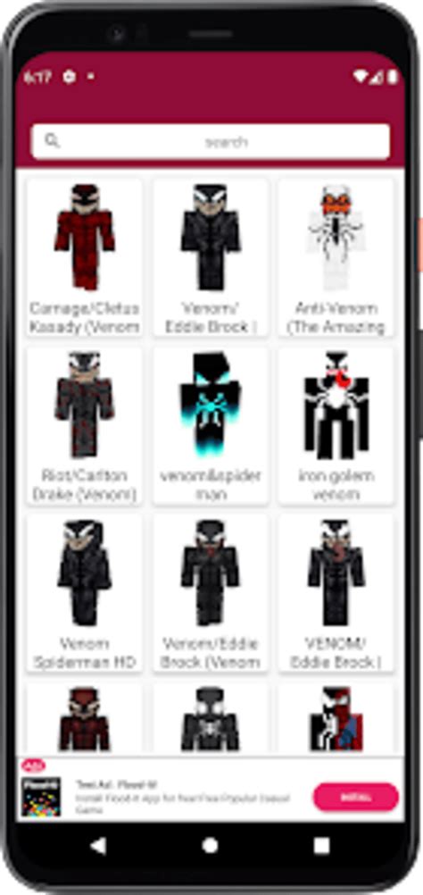 Skin De Venom Para Minecraft Para Android Download