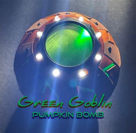 Green Goblin Pumpkin Bomb Replica V2 Etsy