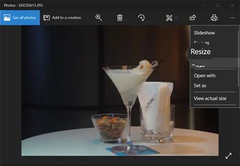 How To Quickly Resize Images Using Windows 10 Photos App Info Hack News