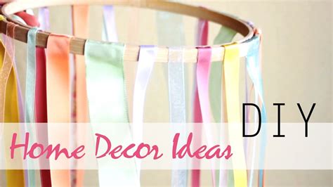 Creating your own decor is rewarding: DIY: 3 Easy Summer Home Decor Ideas - YouTube