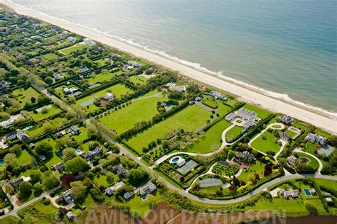 Aerialstock Aerial Photograph Of Homes In The Hamptons Of New York