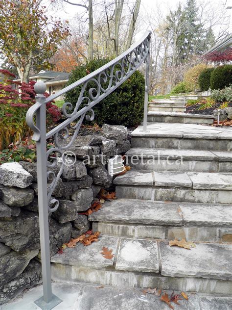 Stair railings serve more than a functional purpose. Best Exterior Wrought Iron Stair Railings You Can Get in Toronto