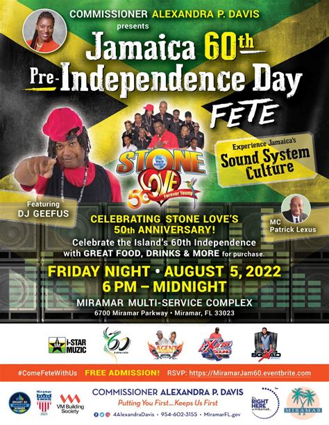 Stone Love Movement And Jamaica 60th Comes To The City Of Miramar Cnw Network