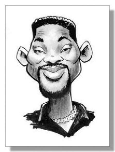 Will Smith Funny Caricatures Celebrity Caricatures Celebrity Drawings