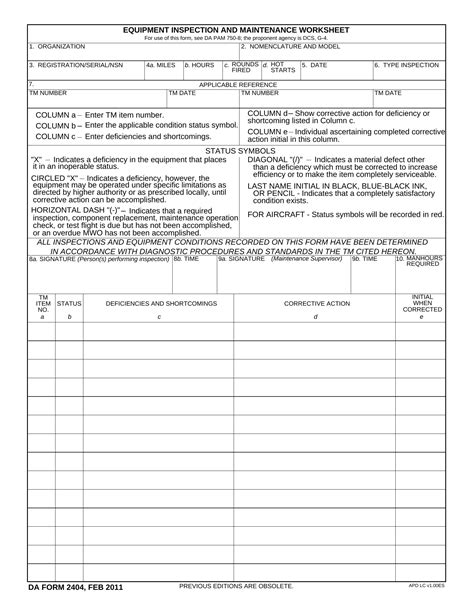 Blank Da Form 5988 E Printable Fill Out And Print Pdfs