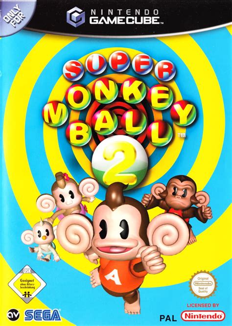Super Monkey Ball 2 2002 Gamecube Box Cover Art Mobygames