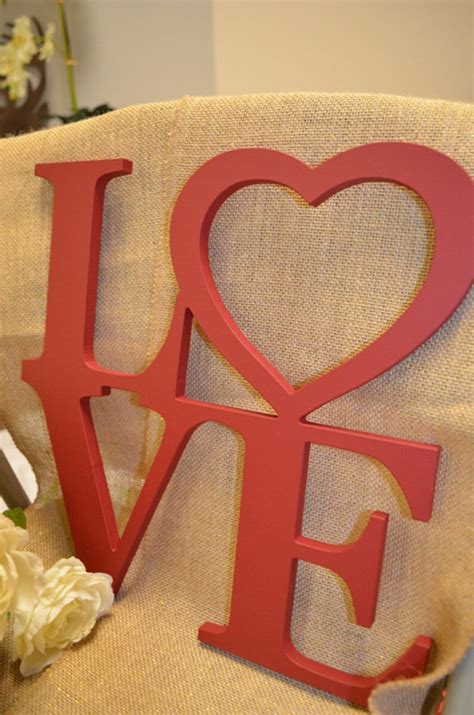 Love Wood Sign Sign Love Valentine Decor Custom Made Home Etsy