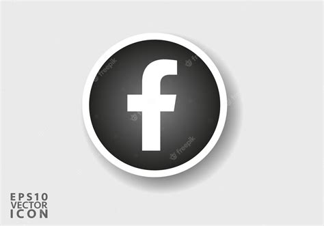 Premium Vector Facebook Logo Realistic Social Media Icon Logotype