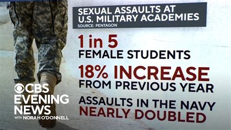 Us Military Academies See Increase In Reports Of Sexual Assaults