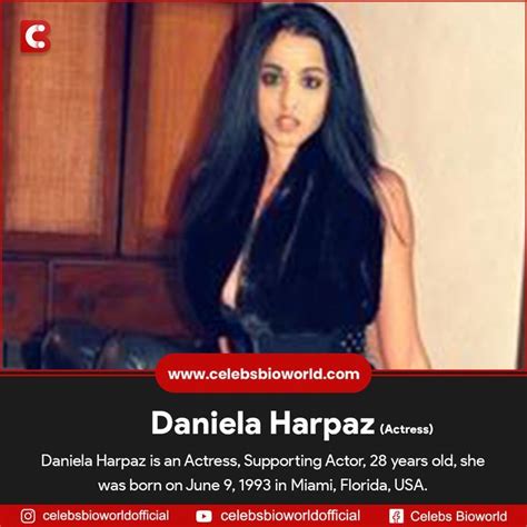 Daniela Harpaz Actress Bio Age Wiki Height Family Boyfriend Net Worth More Actresses